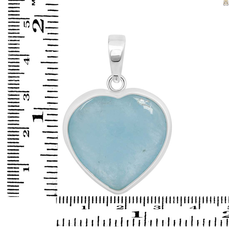 Aquamarine Pendant-SP AQM-1-3