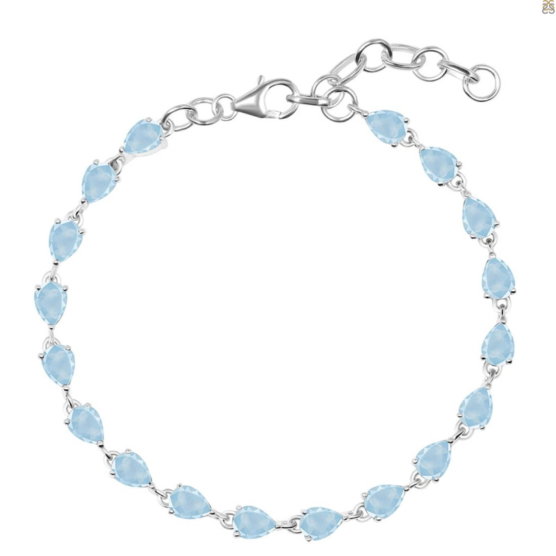Aquamarine Bracelet AQM-RDB-105.