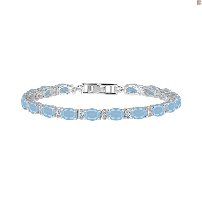 Aquamarine Bracelet AQM-RDB-108.