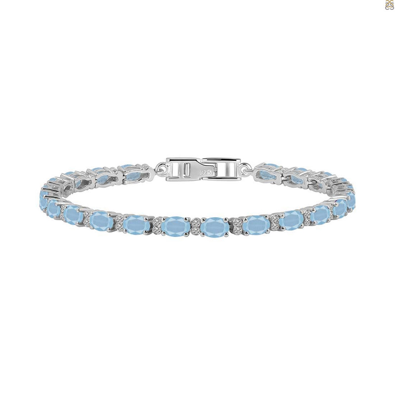 Aquamarine Bracelet AQM-RDB-109.