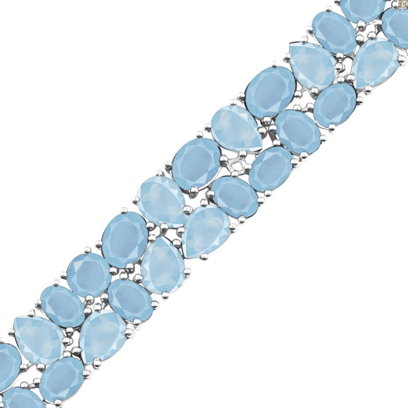Aquamarine Bracelet AQM-RDB-93.
