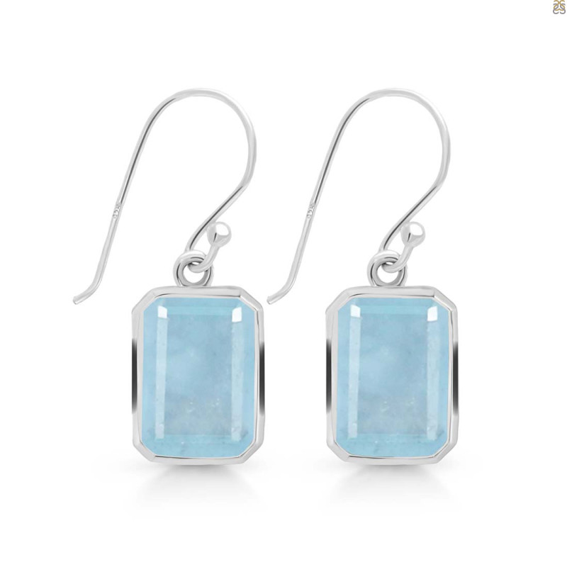 Aquamarine Earring AQM-RDE-1251.