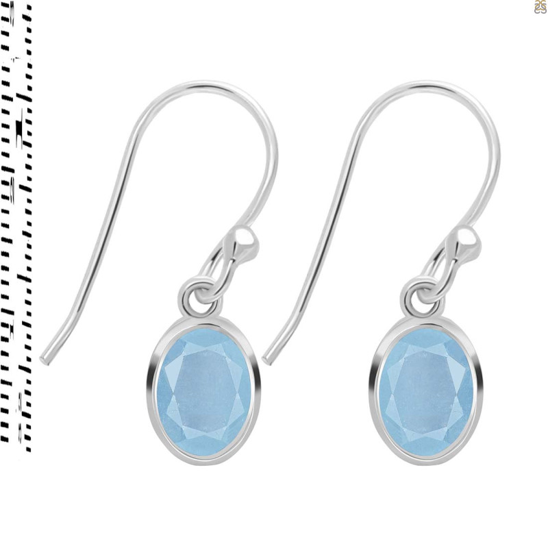 Aquamarine Earring AQM-RDE-1316.