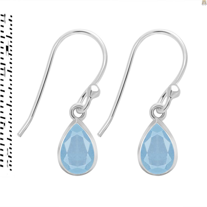 Aquamarine Earring AQM-RDE-1317.