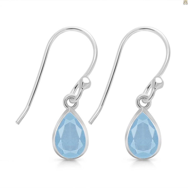 Aquamarine Earring AQM-RDE-1317.