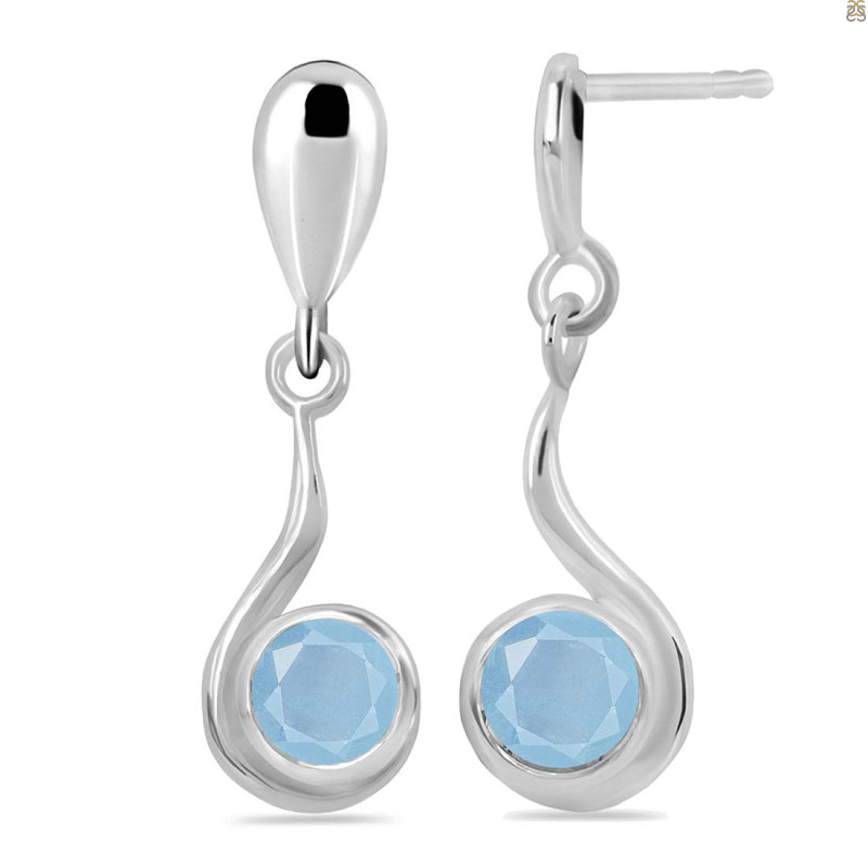 Aquamarine Earring