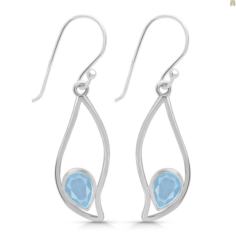 Aquamarine Earring AQM-RDE-263.