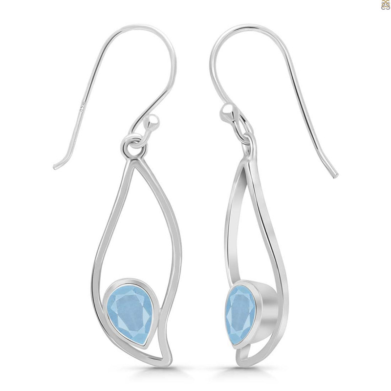 Aquamarine Earring