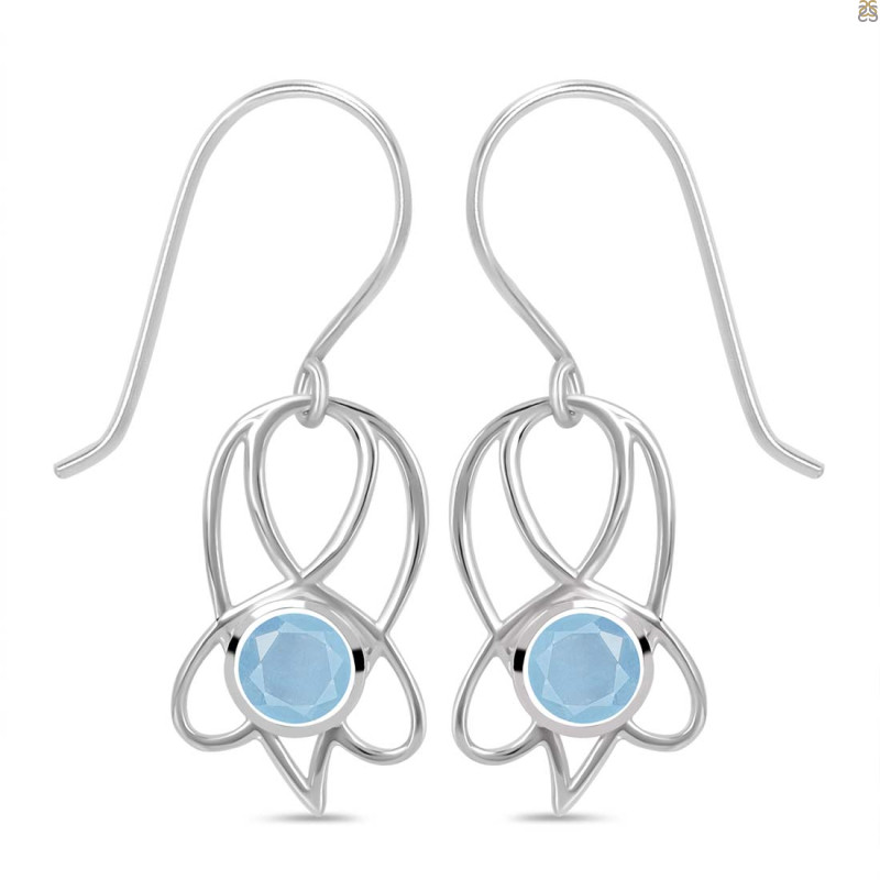 Aquamarine Earring