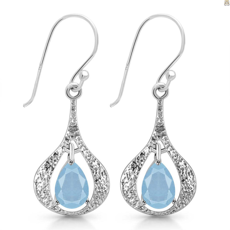 Aquamarine Earring AQM-RDE-38.