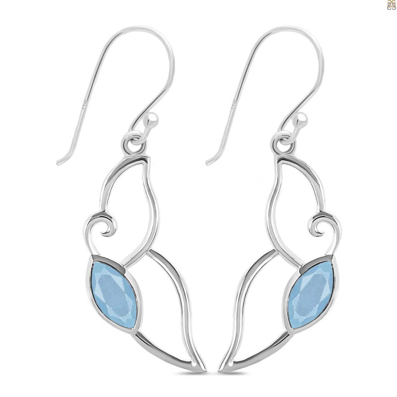 Aquamarine Earring