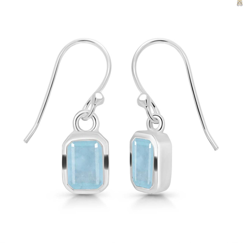 Aquamarine Earring
