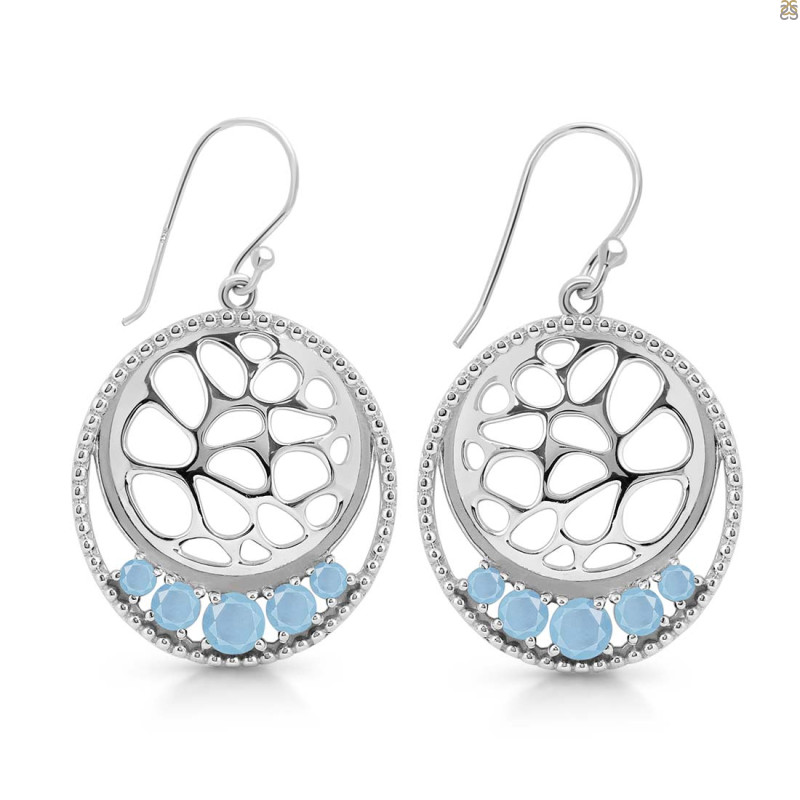 Aquamarine Earring