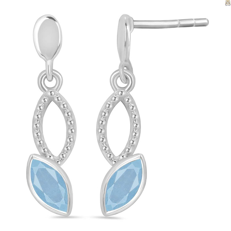 Aquamarine Earring