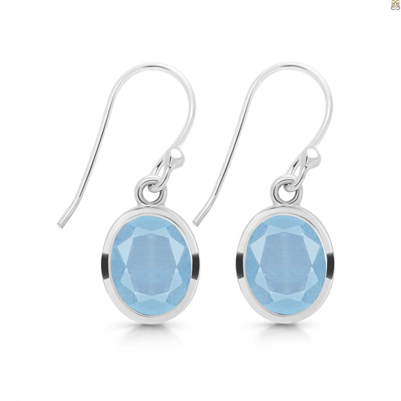 Aquamarine Earring AQM-RDE-708.