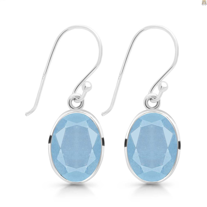 Aquamarine Earring AQM-RDE-709.