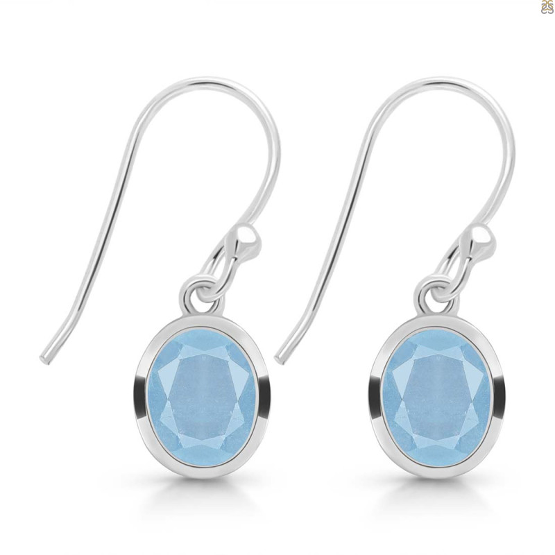 Aquamarine Earring AQM-RDE-713.