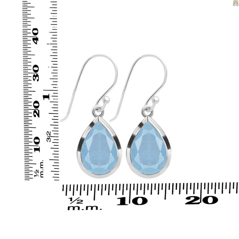 Aquamarine Earring AQM-RDE-725.