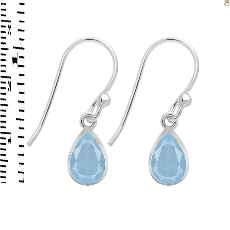 Aquamarine Earring AQM-RDE-995.