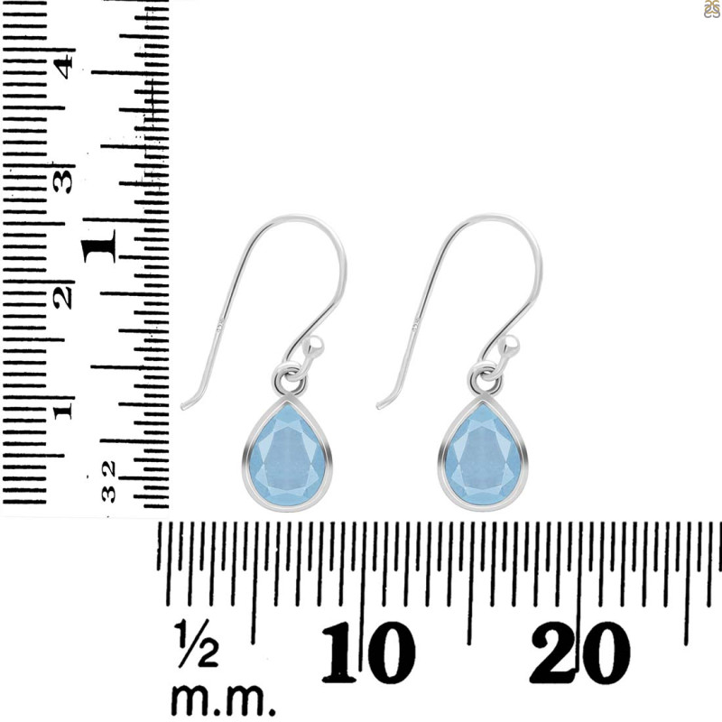 Aquamarine Earring AQM-RDE-996.