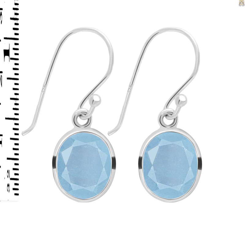 Aquamarine Earring AQM-RDE-997.