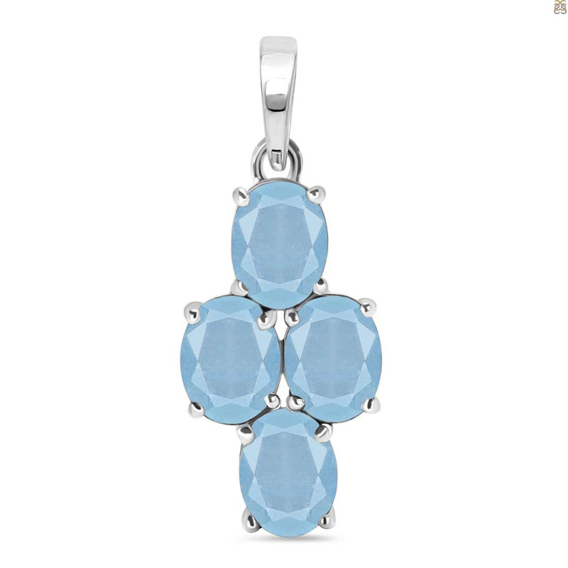 Aquamarine Pendant AQM-RDP-379.