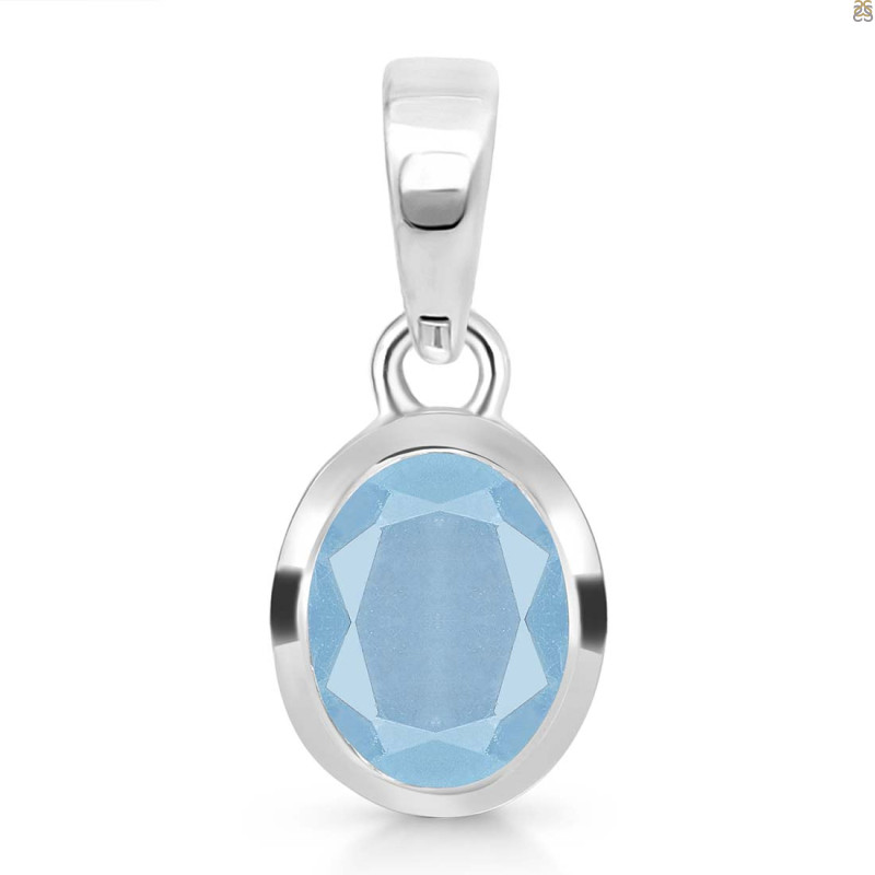 Aquamarine Pendant AQM-RDP-380.