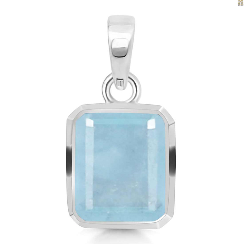 Aquamarine Pendant AQM-RDP-462.