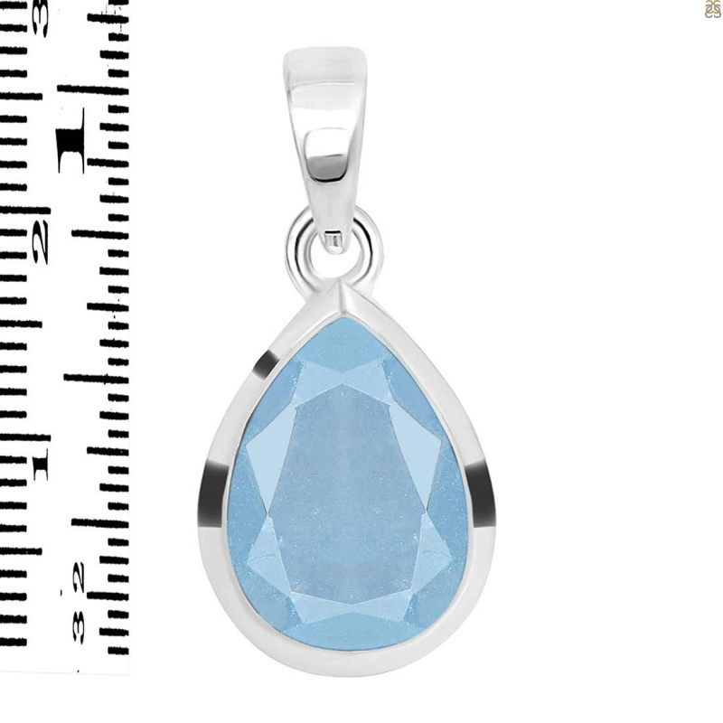 Aquamarine Pendant AQM-RDP-463.
