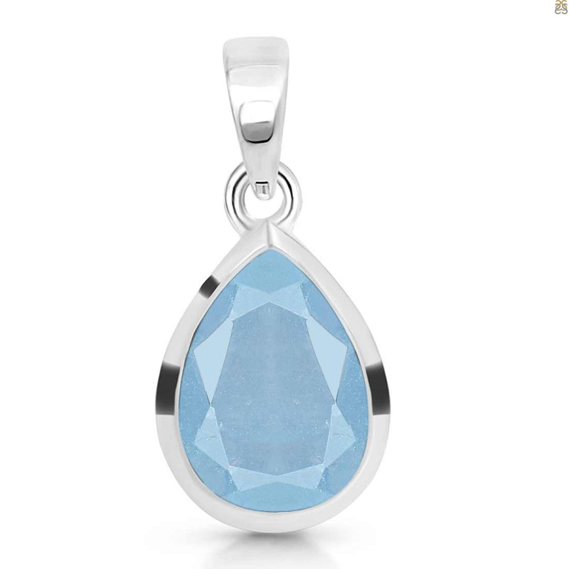 Aquamarine Pendant AQM-RDP-463.
