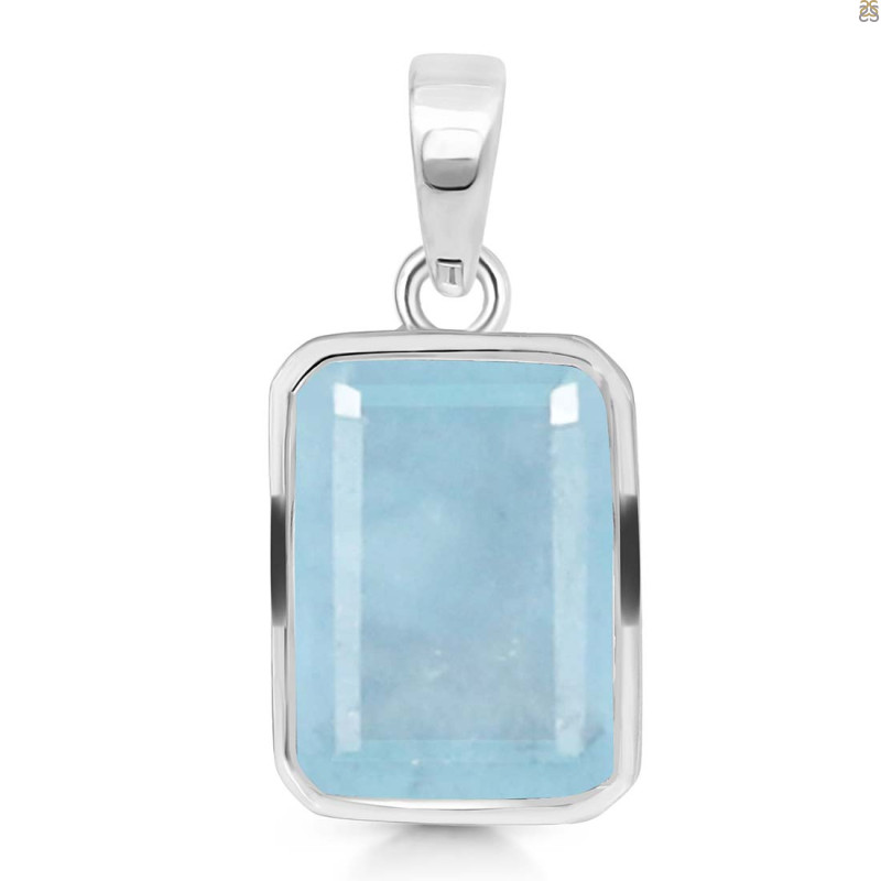 Aquamarine Pendant AQM-RDP-465.