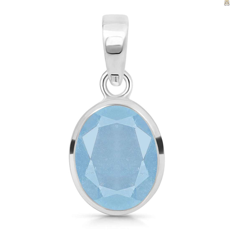 Aquamarine Pendant AQM-RDP-466.