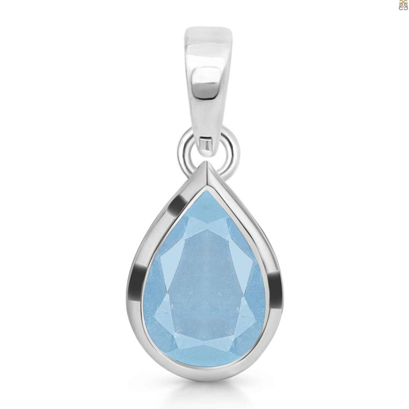 Aquamarine Pendant AQM-RDP-468.