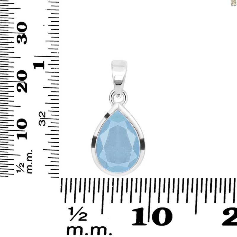 Aquamarine Pendant AQM-RDP-470.