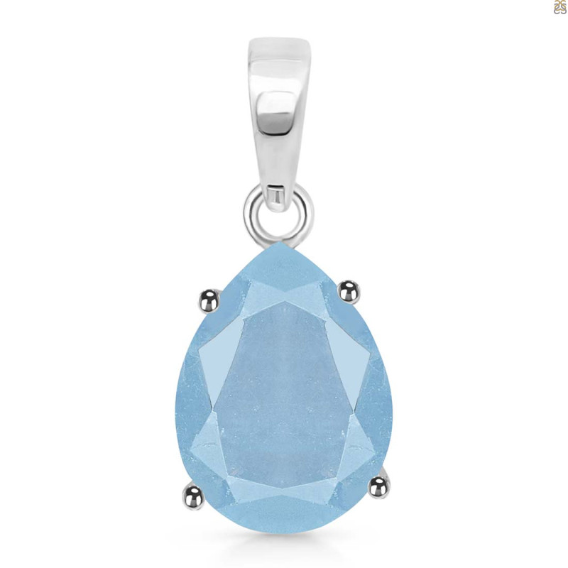 Aquamarine Pendant AQM-RDP-481.
