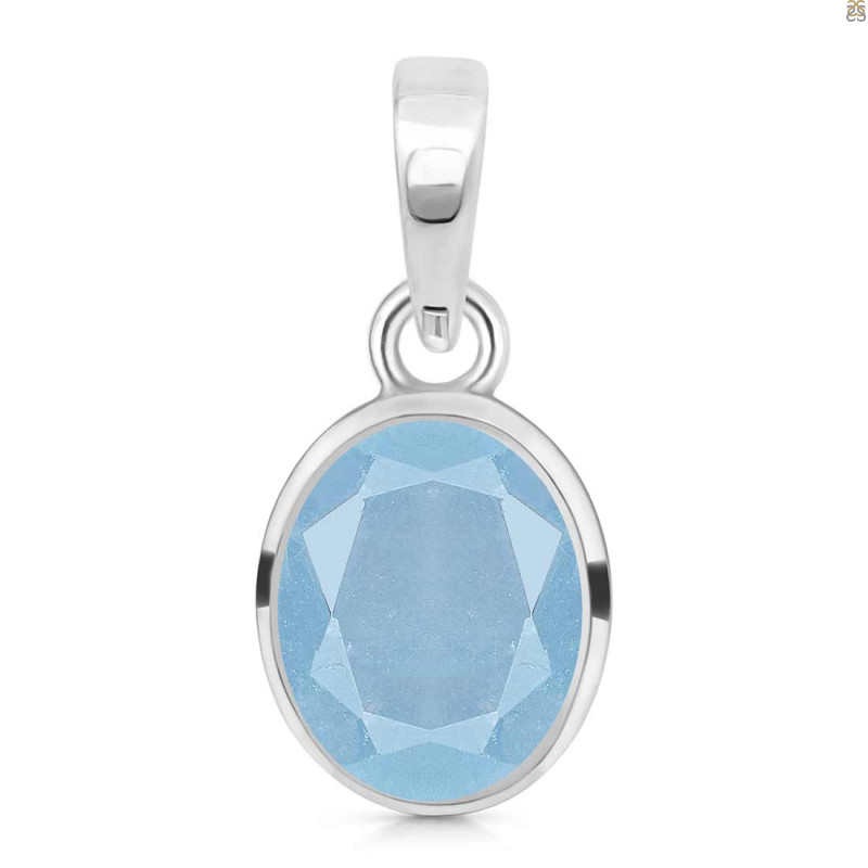 Aquamarine Pendant AQM-RDP-734.