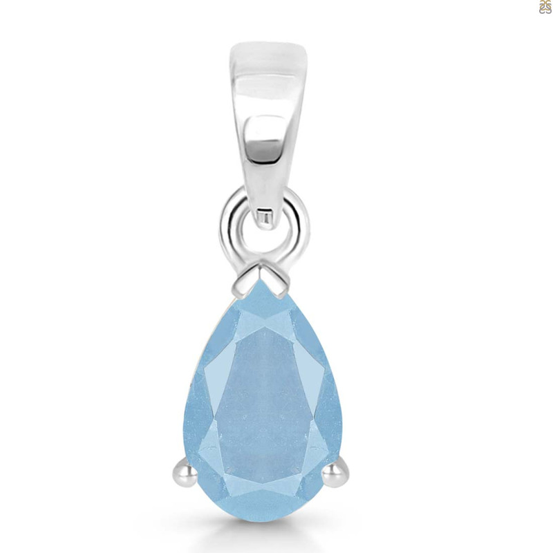 Aquamarine Pendant AQM-RDP-757.