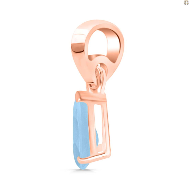 Aquamarine Pendant AQM-RDP-757.