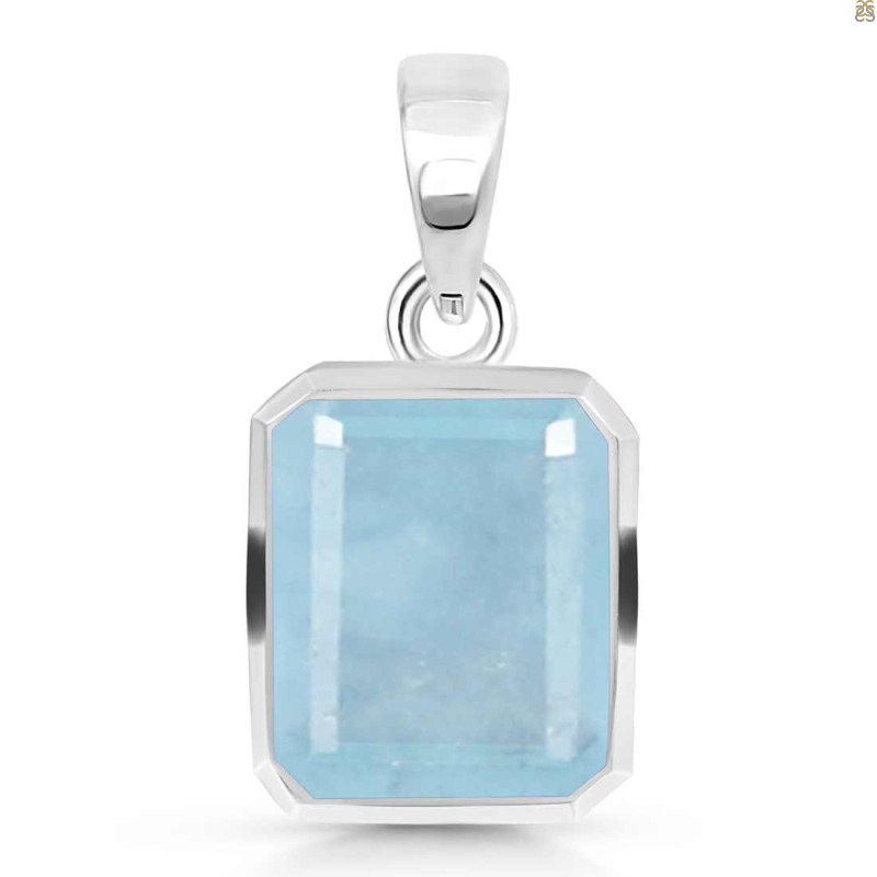 Aquamarine Pendant AQM-RDP-791.