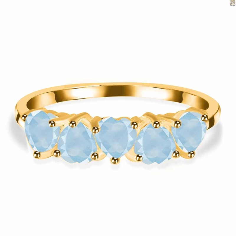 Aquamarine Ring AQM-RDR-2748.