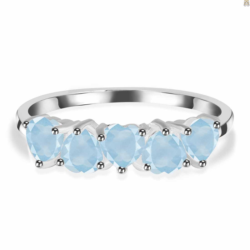 Aquamarine Ring AQM-RDR-2748.