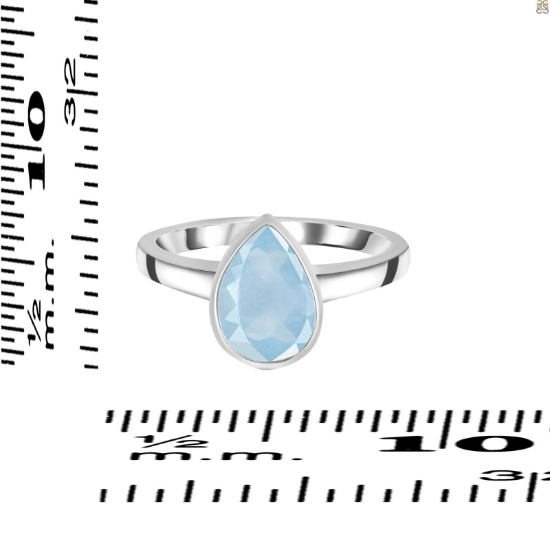 Aquamarine Ring AQM-RDR-4027.