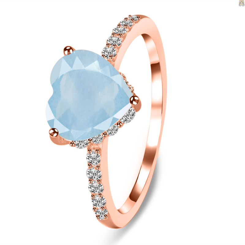 Aquamarine Ring AQM-RDR-4047.