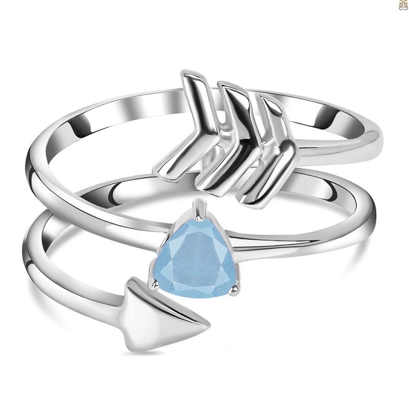 Aquamarine Ring AQM-RR-130.