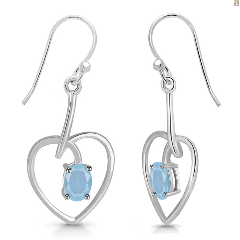 Aquamarine Earring