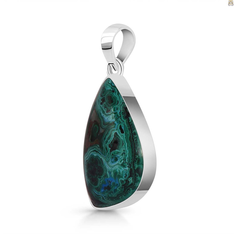 Azurite Malachite Pendant-SP