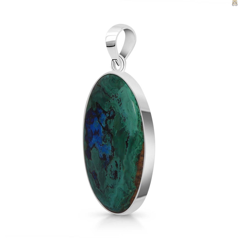 Azurite Malachite Pendant-SP