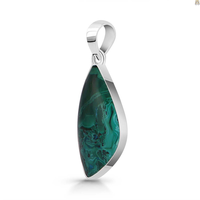Azurite Malachite Pendant-SP