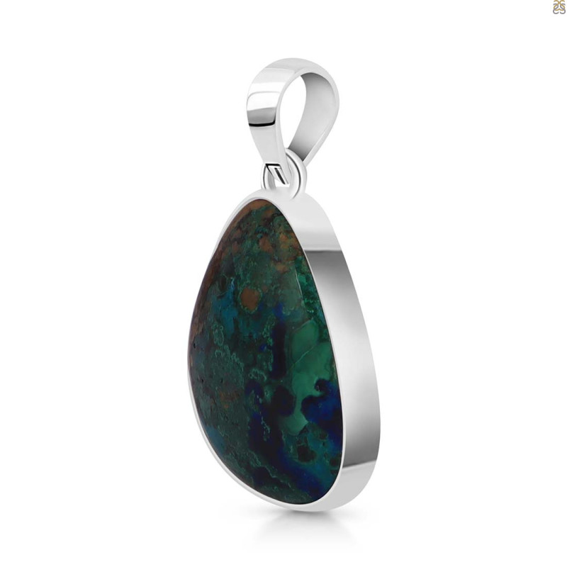 Azurite Malachite Pendant-SP