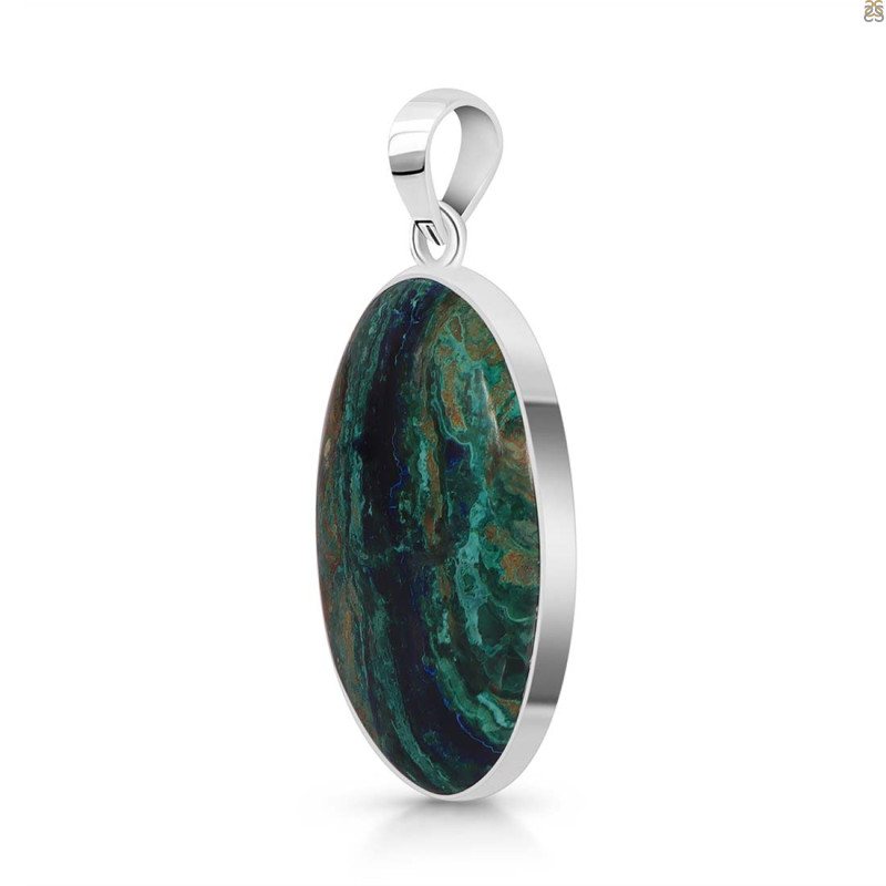 Azurite Malachite Pendant-SP